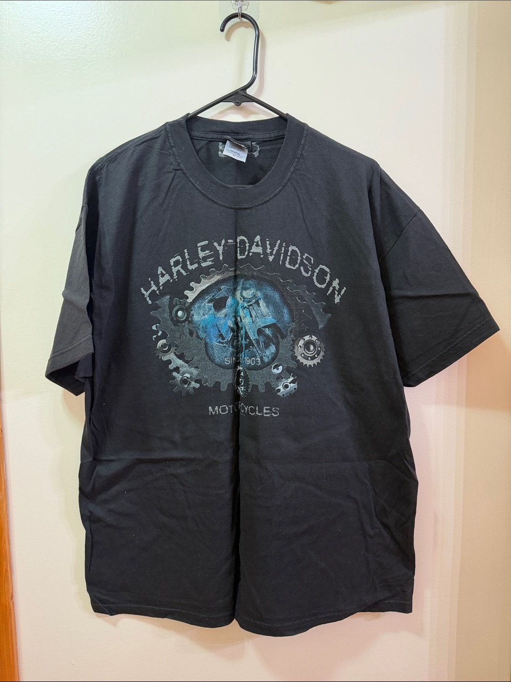 Harley-Davidson Charleston SC Black Graphic Motorcycle T-Shirt XL NWOT